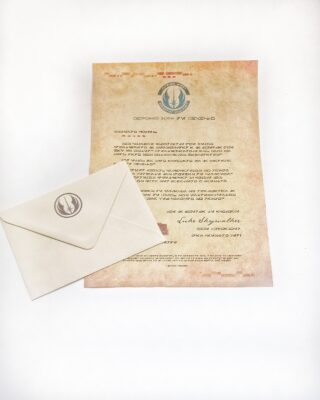 Carta Academia Jedi