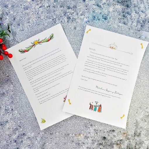 Carta Papa Noel / Reyes Magos